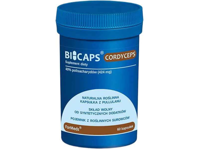 Bicaps Cordyceps, kapsułki, 60 kaps.