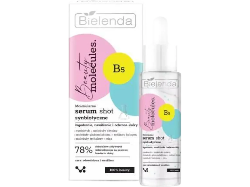 Bielenda Beauty Molecules molekularne synbiotyczne shot, serum, 30 ml