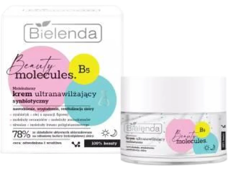 Bielenda Beauty Molecules molekularny synbiotyczny ultranawilżający, krem, 50 ml