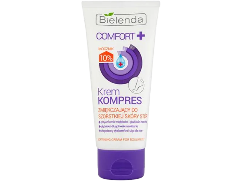 BIELENDA COMFORT+ krem kompres zmiękczający do szorstkiej skóry stóp, 100 ml