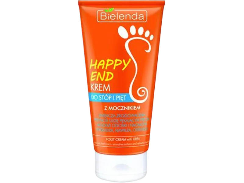 BIELENDA HAPPY END krem do stóp i pięt z mocznikiem, 125 ml