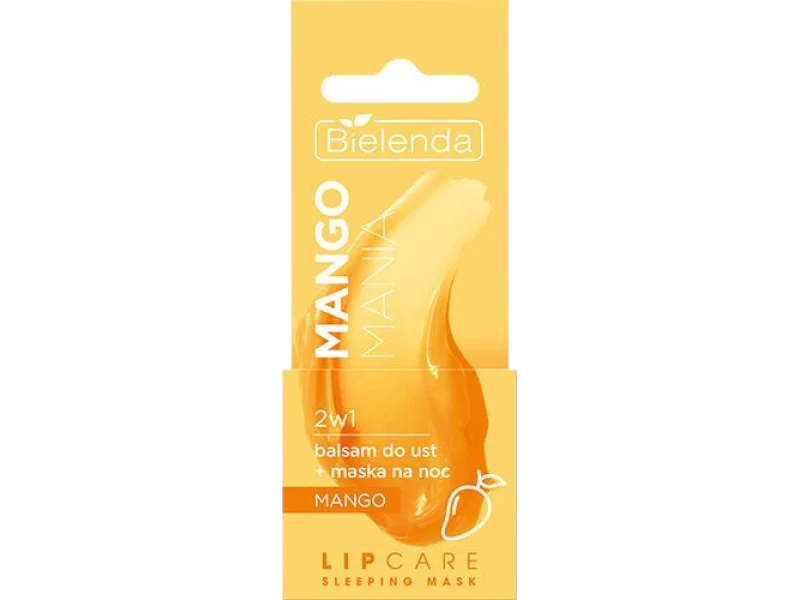 BIELENDA Lip Care Sleeping Mask mango mania 2w1, balsam, 10 g