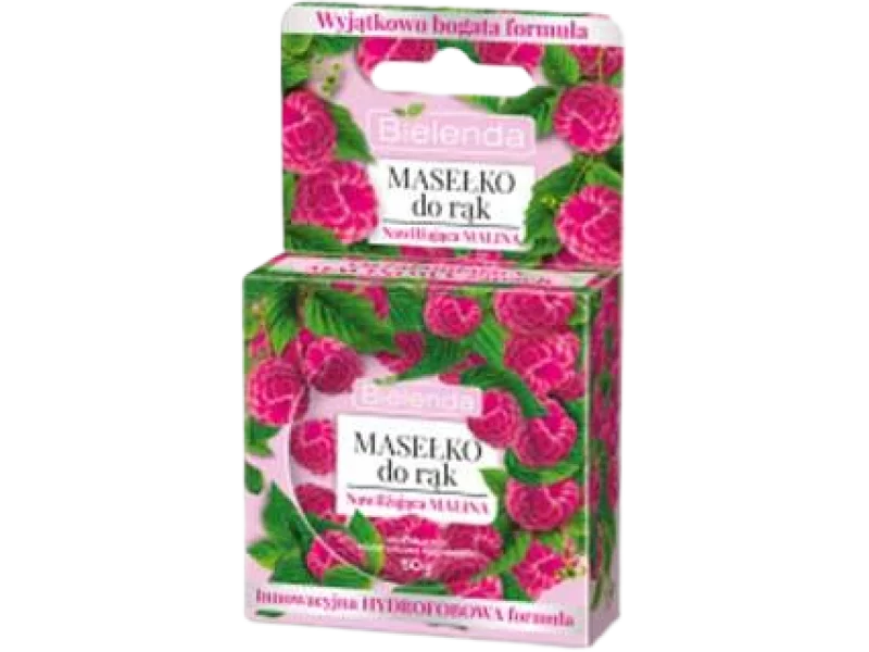 BIELENDA Masełko do rąk nawilżająca malina, krem, 50 g