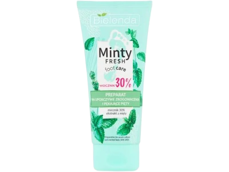 Bielenda Minty Fresh Foot Care preparat na uporczywe zrogowacenia i pękające pięty, krem, 75 ml