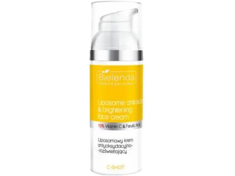 BIELENDA PROFESSIONAL C-SHOT Liposomowy krem antyoksydacyjno-rozświetlający 10% Witaminy C, 50 ml