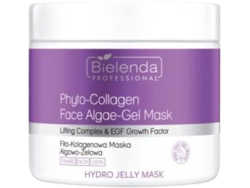 Bielenda Professional Hydro Jelly, maska fito-kolagenowa, algowo-żelowa, 190 g