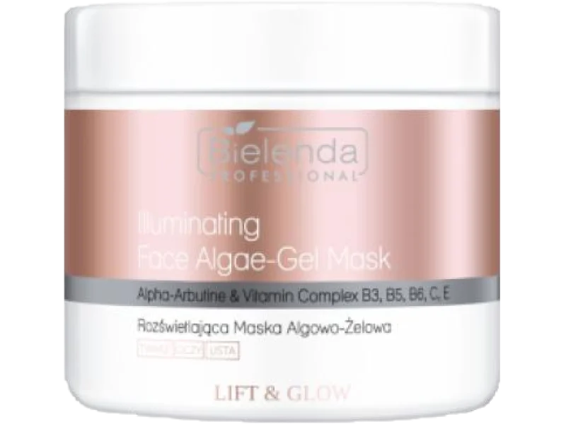 Bielenda Professional, IS LIFT&GLOW rozjaśniająca maska algowa, 190 g