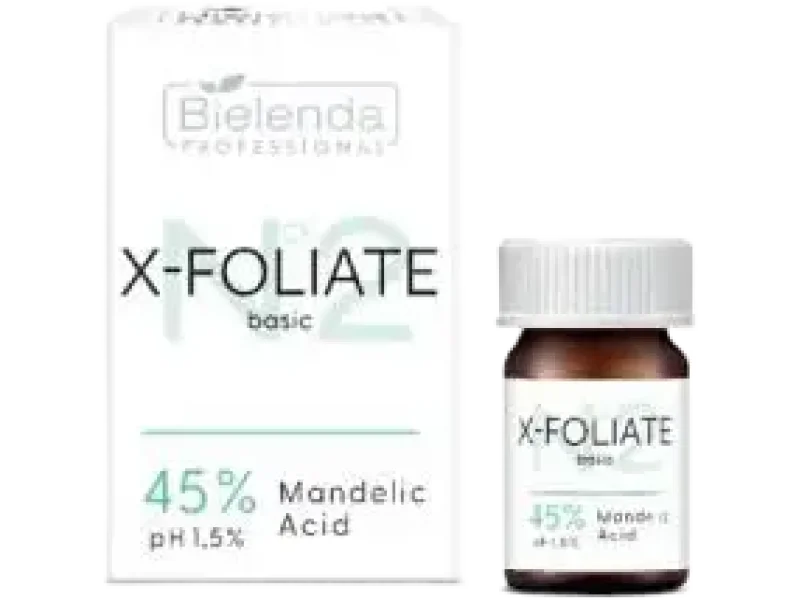 Bielenda Professional IS X-FOLIATE basic kwas migdałowy, płyn na skórę, 45%, 5 ml