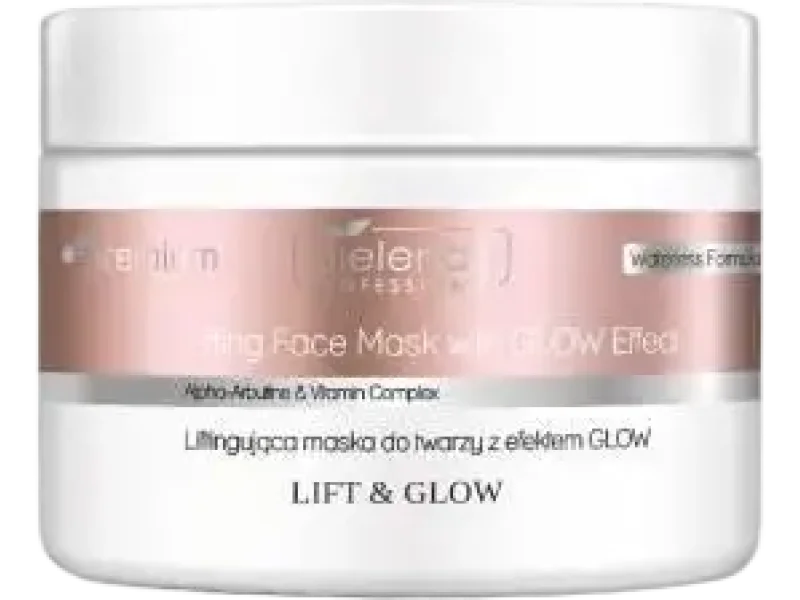 Bielenda Professional LIFT & GLOW liftingująca maska do twarzy z efektem glow, 115 g