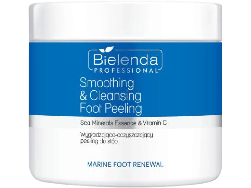 Bielenda Professional Marine Foot Renewal wygładzająco-oczyszczający peeling do stóp, 600 g