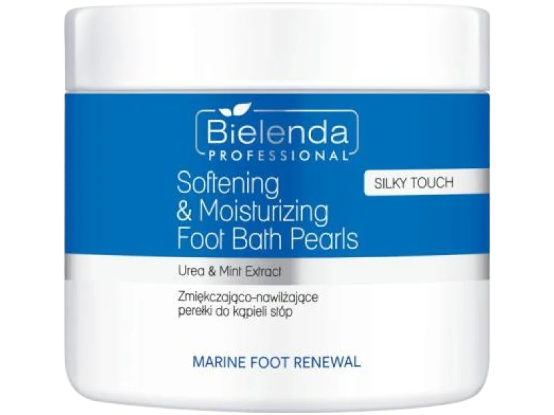 Bielenda Professional Marine Foot Renewal zmiękczająco-nawilżające perełki do kąpieli stóp, produkt sypki, 400 g