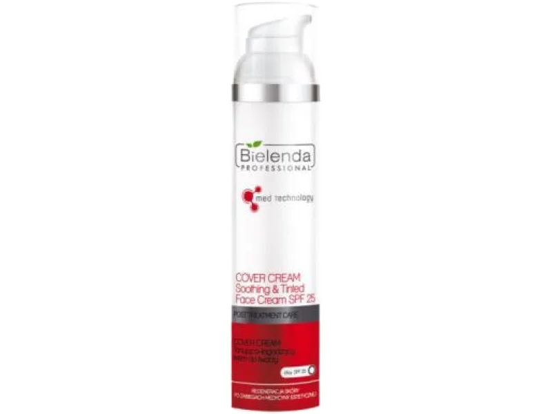 Bielenda Professional Post Treatment Care Cover Cream, krem, 100 ml