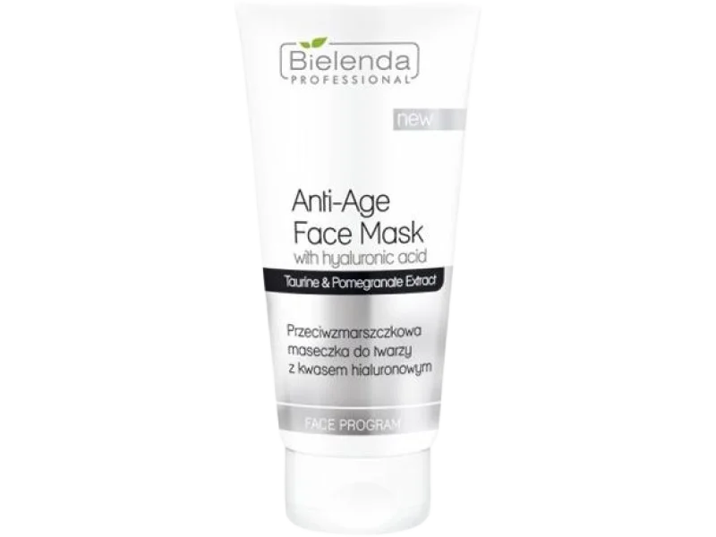 Bielenda Professional przeciwzmarszczkowa maseczka z kwasem hialuronowym, maska, 175 ml