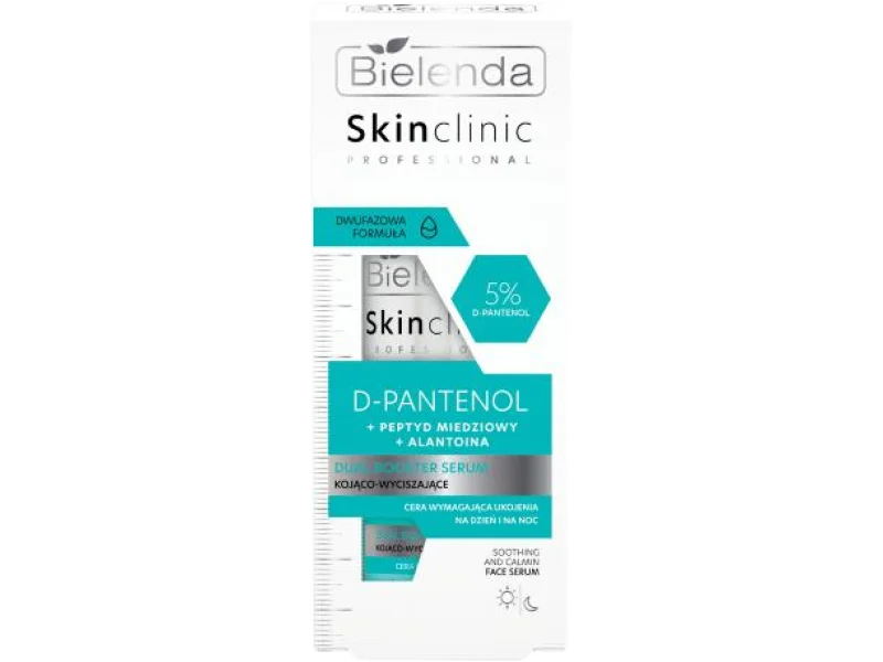 Bielenda Professional Skin Clinic D-Pantenol Dual Booster serum kojąco-wyciszające, 45 ml
