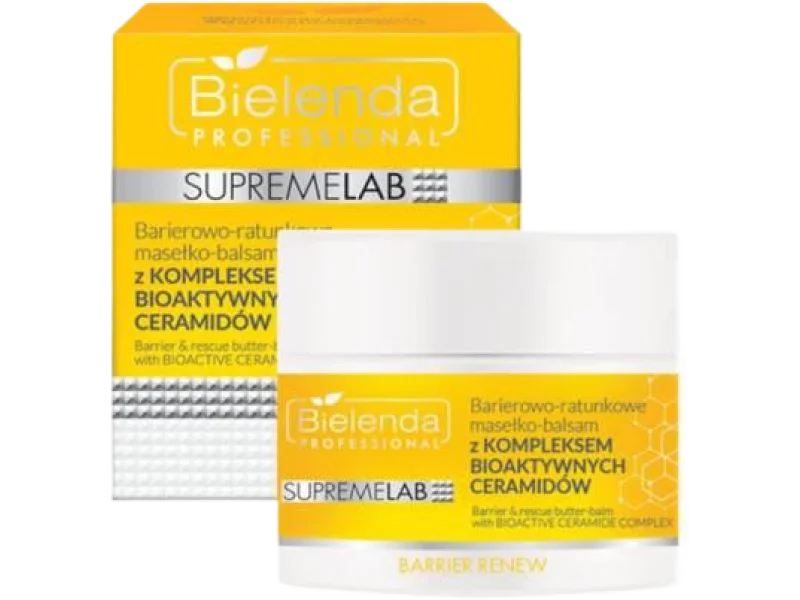 BIELENDA PROFESSIONAL SUPREMELAB Barierowo-ratunkowe masełko-balsam z kompleksem bioaktywnych ceramidów, 40 g