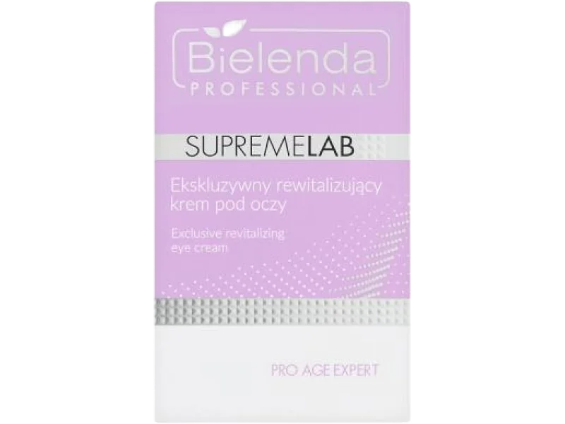 Bielenda Professional Supremelab ekskluzywny rewitalizujący krem pod oczy, 15 ml