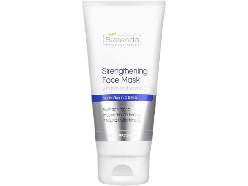 Bielenda Professional wzmacniająca maseczka do twarzy z rutyną i witaminą C, maska, 175 ml