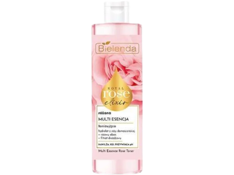 BIELENDA ROYAL ROSE ELIXIR różana multi esencja tonizująca, tonik, 200 ml