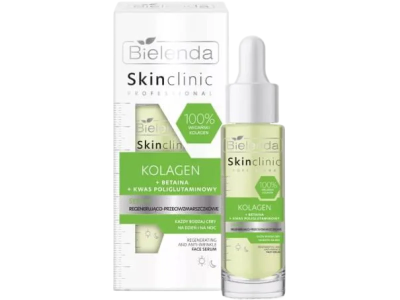 Bielenda Skin Clinic Professional kolagen, serum regenerująco-przeciwzmarszczkowe, 30 ml