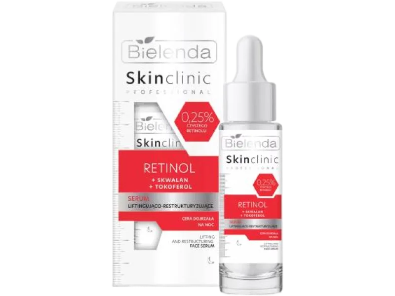BIELENDA SKIN CLINIC PROFESSIONAL Retinol Serum liftingująco-restrukturyzujące, 30 ml