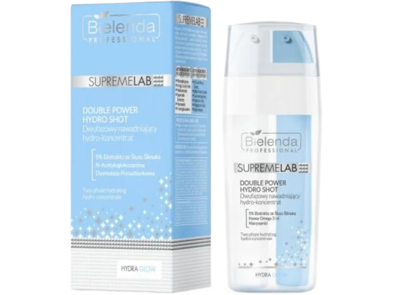 Bielenda Supremelab Hydra Glow Double Power Hydro Shot, serum, 30 ml