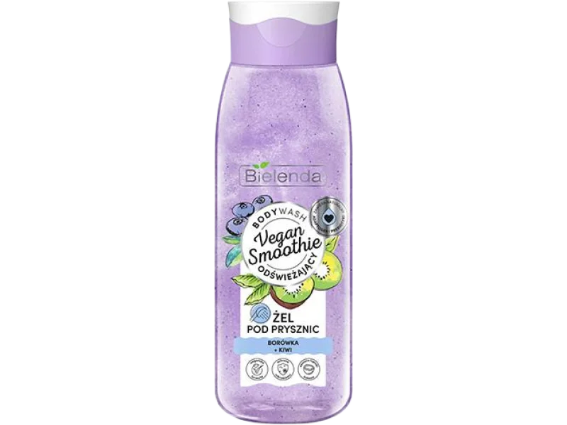 Bielenda Vegan Smoothie pod prysznic borówka-kiwi, żel, 400 g