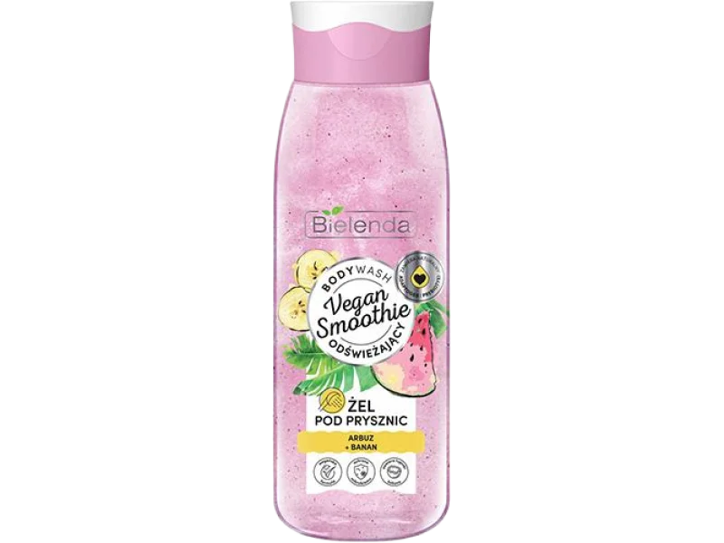 Bielenda Vegan Smoothie żel pod prysznic arbuz+banan, 400 g