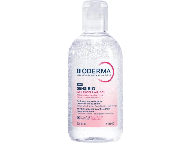 Bioderma Sensibio AR+ micellar gel, żel na skórę, 250 ml