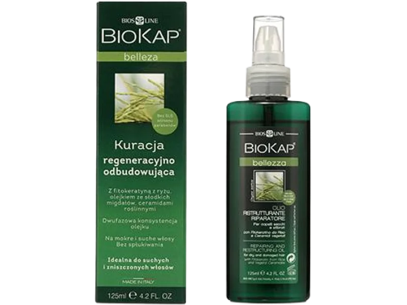 BioKap Bellezza kuracja regeneracyjno-odbudowująca dwufazowa, płyn, 125 ml