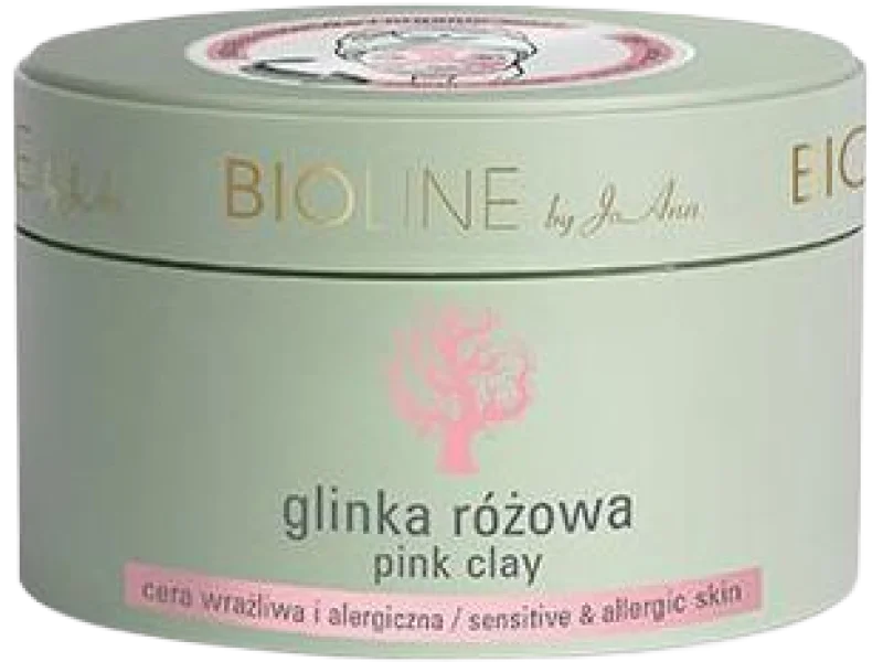 BIOLINE Glinka różowa, proszek, 150 g