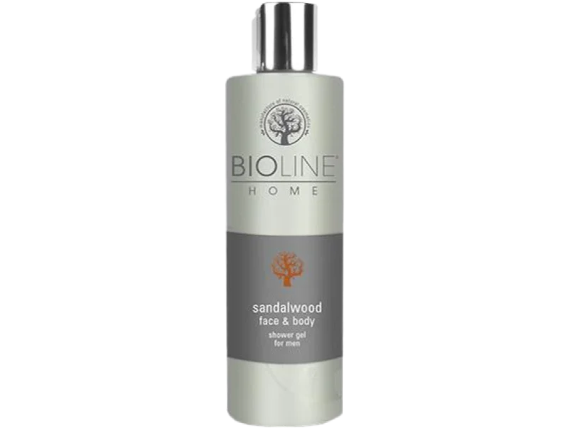 BIOLINE HOME żel pod prysznic dla mężczyzn sandalwood, 250 ml