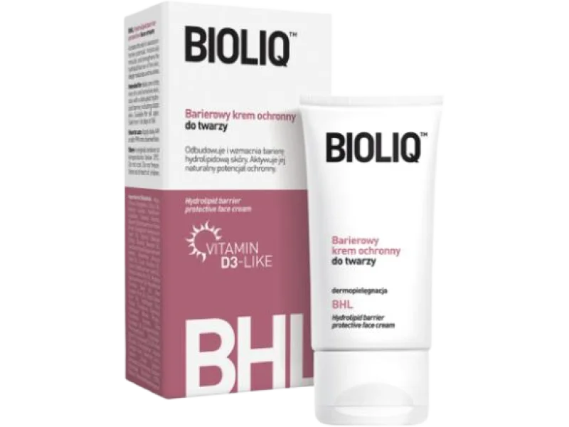 BIOLIQ BHL Barierowy krem ochronny do twarzy, 50 ml