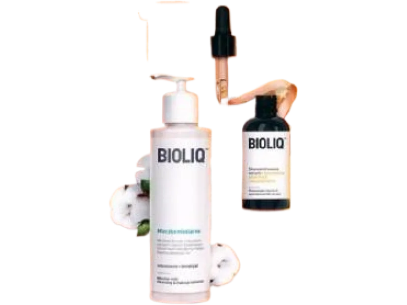 BIOLIQ Pro Zestaw: Serum z witaminą C + Mleczko micelarne KRÓTKA DATA, serum,mleczko, 20,135 ml