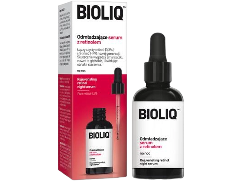 Bioliq serum odmładzające z retinolem, 0,30%, 20 ml