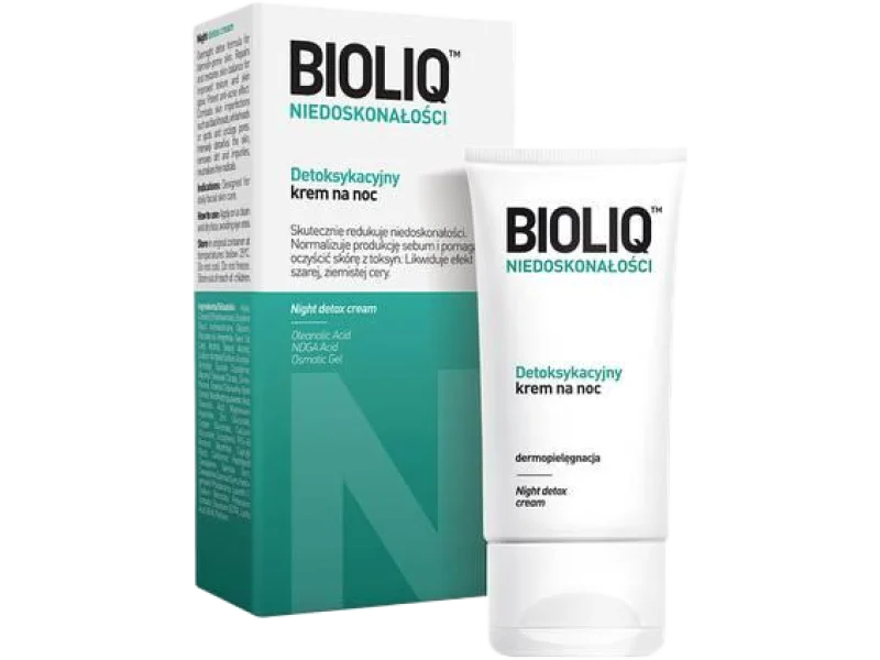 BIOLIQ SPECIALIST Krem detoksykacyjny na noc, 30 ml
