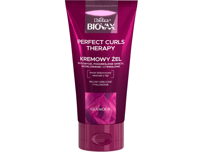 Biovax Glamour Perfect Curls Therapy nawilżający żel do stylizacji fal i loków, 150 ml