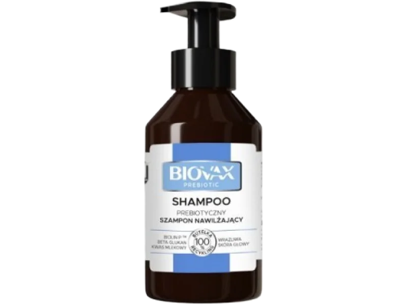 BIOVAX PREBIOTIC prebiotyczny szampon nawilżający, 200 ml