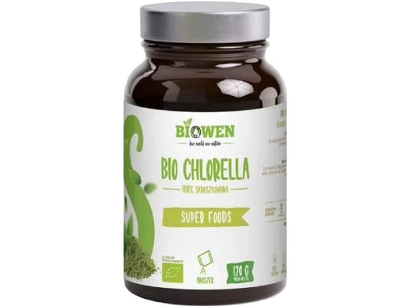 Biowen Bio chlorella, proszek, 120 g