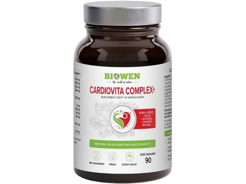 Biowen Cardiovita complex +, kapsułki, 90 kaps.