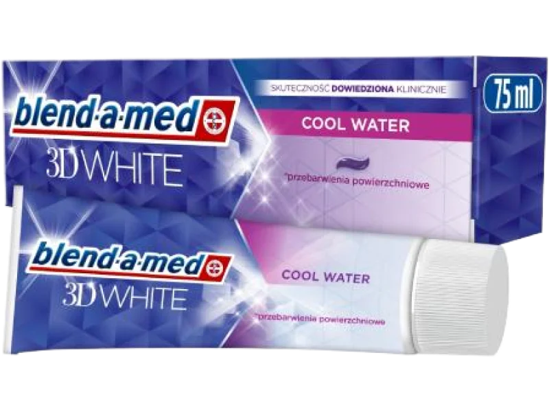 BLEND-A-MED 3D White Cool Water, pasta, 1450 ppm, 75 ml