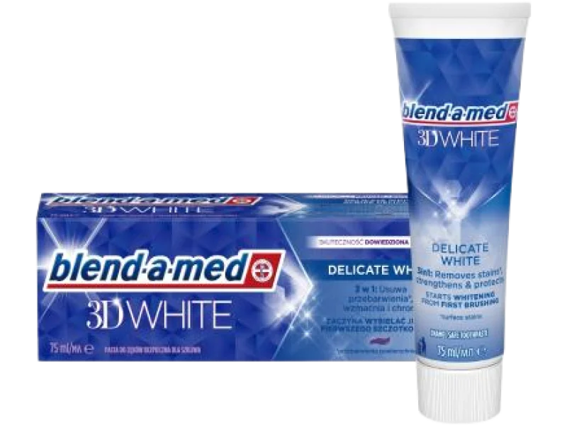 BLEND-A-MED 3D White Delicate White, pasta, 1450 ppm, 75 ml