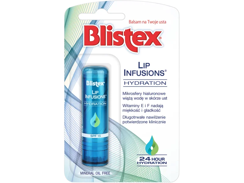 BLISTEX HYDRATION balsam do ust SPF 15, 3,7 g