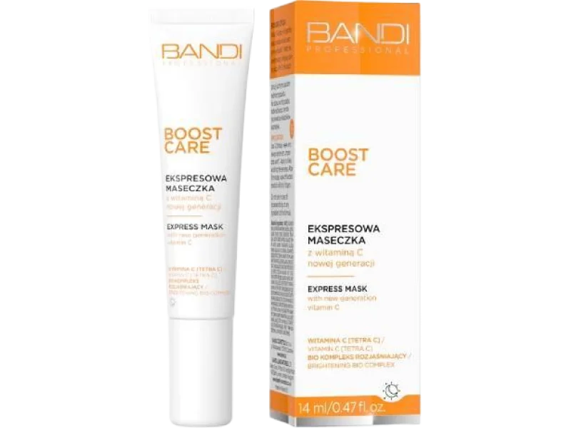 BOOST CARE ekspresowa maseczka z witaminą C nowej generacji, maska, 14 ml