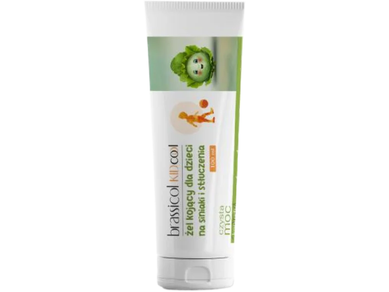 Brassicol KIDcool Żel kojący dla dzieci na siniaki i stłuczenia, żel, 100 ml