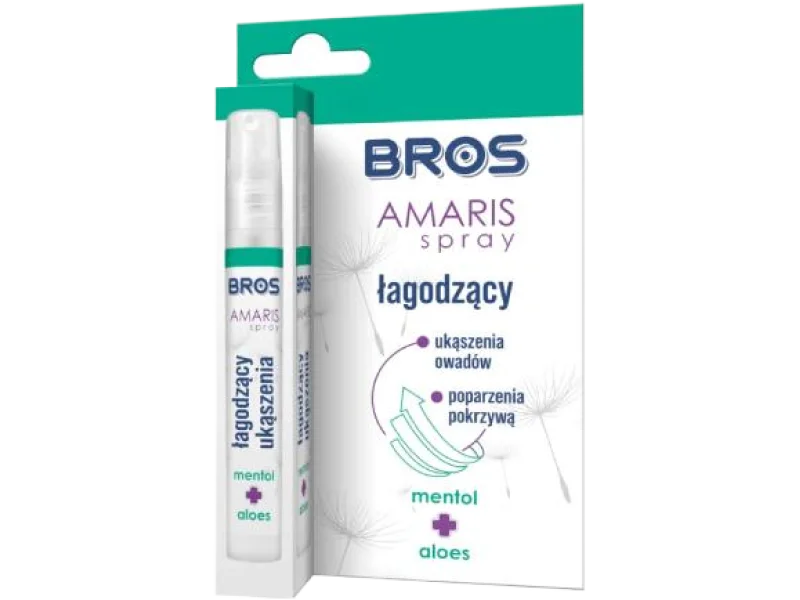 BROS Amaris Spray łagodzący ukąszenia, 9 ml