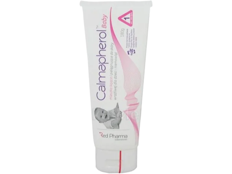 CALMAPHEROL BABY Kojące i pielęgnujące do skóry wrażliwej dla dzieci i niemowląt, mleczko, 180 g