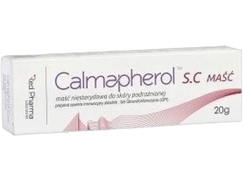 Calmapherol S.C maść niesterydowa do skóry podrażnionej, 20 g