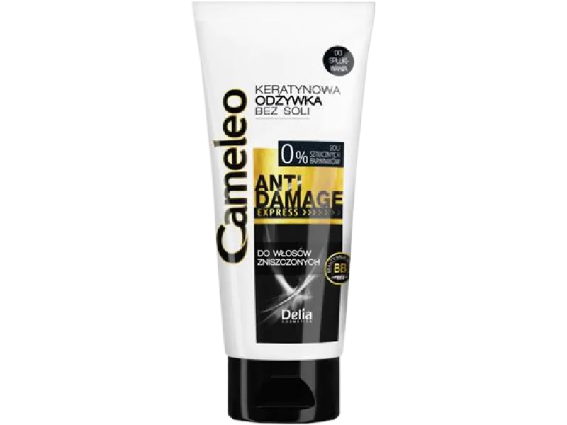 Cameleo Anti Damage Express odżywka keratynowa do włosów zniszczonych, 200 ml