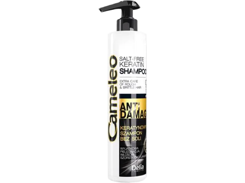 Cameleo Anti Damage keratynowy do włosów zniszczonych, szampon, 250 ml
