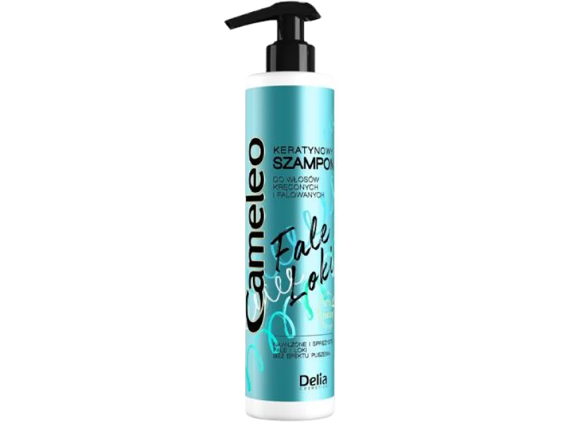 Cameleo Fale Loki keratynowy szampon do włosów kręconych i falowanych, 250 ml